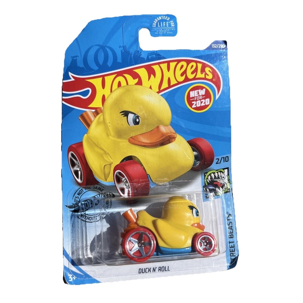 2020 HOT WHEELS *STREET BEASTS* *DUCK N' ROLL* *FIRST EDITION* VERY RARE SEALED